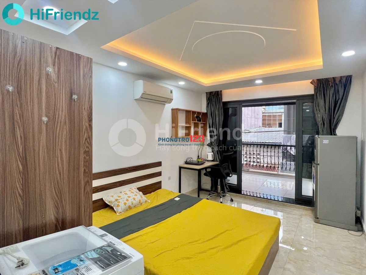 CHO THUÊ STUDIO BAN CÔNG GẦN LOTTE, TDTU, RMIT, UFM, CRESANT MALL, CHỈ 10P QUA QUẬN 1,4,8
