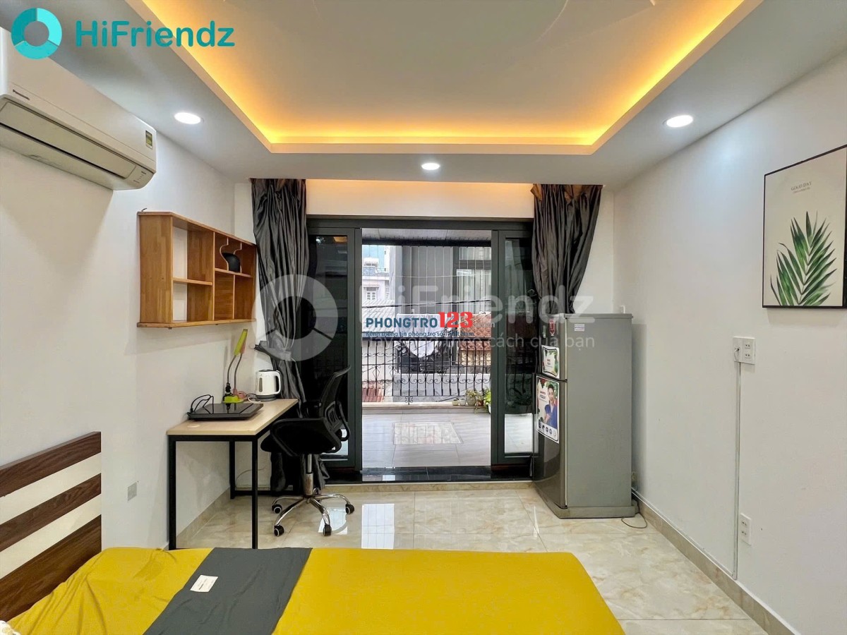CHO THUÊ STUDIO BAN CÔNG GẦN LOTTE, TDTU, RMIT, UFM, CRESANT MALL, CHỈ 10P QUA QUẬN 1,4,8