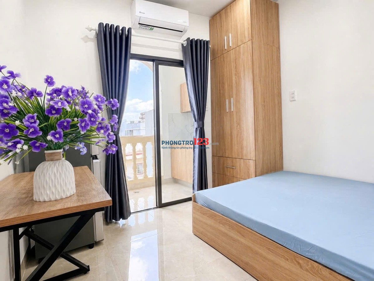 CHO THUÊ STUDIO BAN CÔNG GẦN LOTTE, TDTU, RMIT, UFM, CRESANT MALL, CHỈ 10P QUA QUẬN 1,4,8