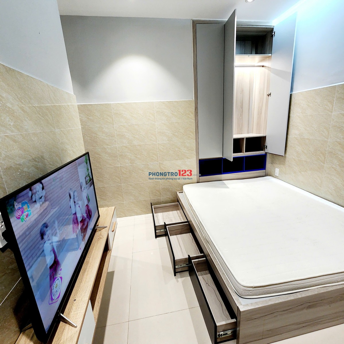 Phòng trọ gia đình cao cấp đầy đủ tiện nghi trung tâm Q10