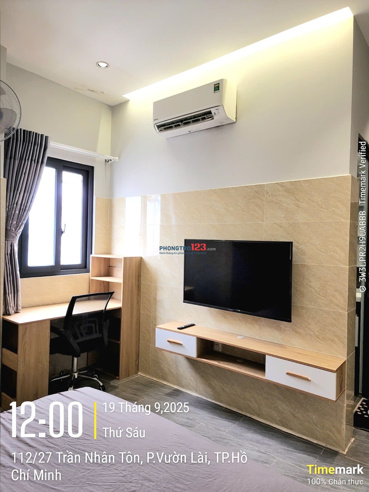 Phòng trọ gia đình cao cấp đầy đủ tiện nghi trung tâm Q10