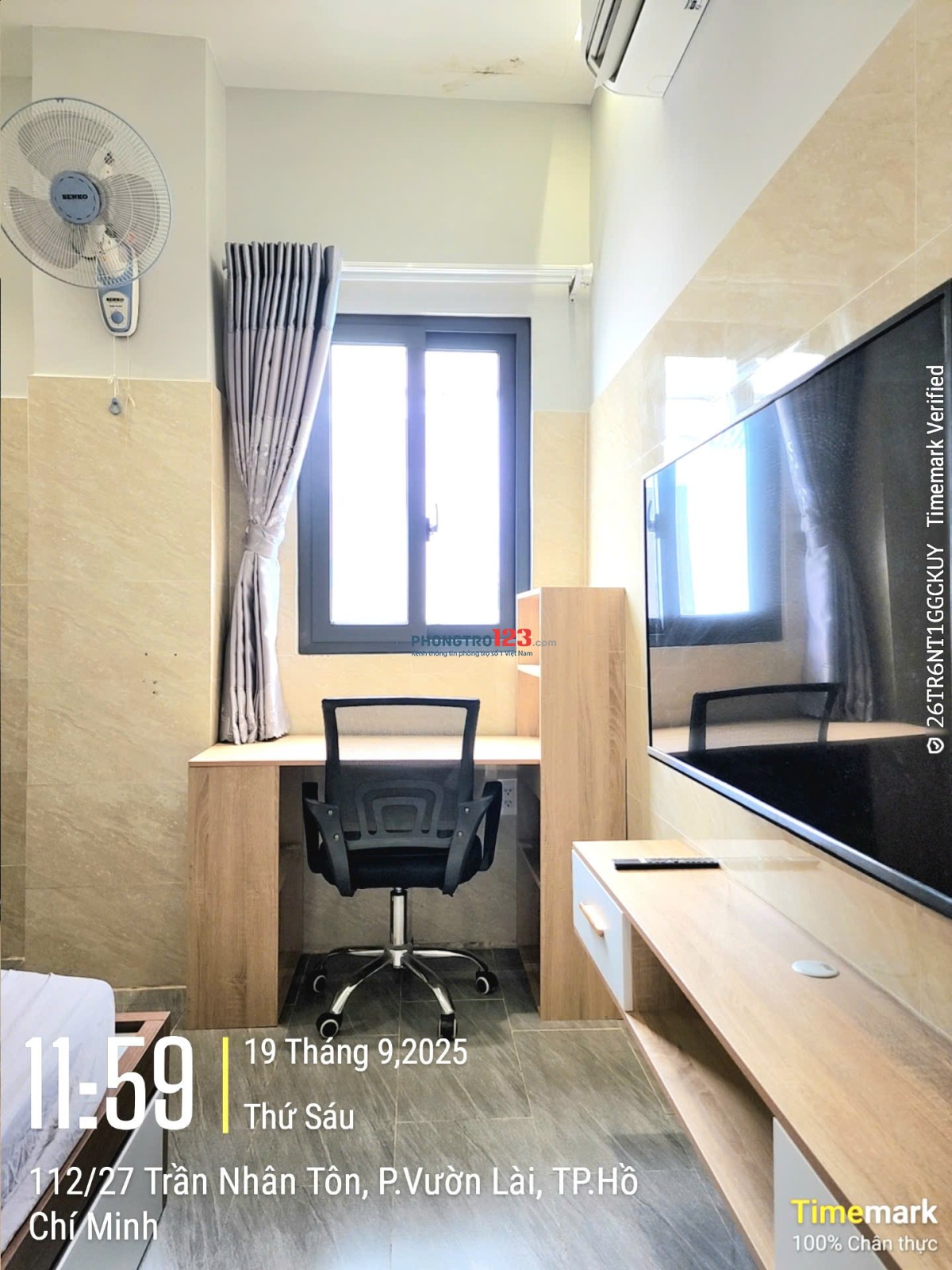 Phòng trọ gia đình cao cấp đầy đủ tiện nghi trung tâm Q10