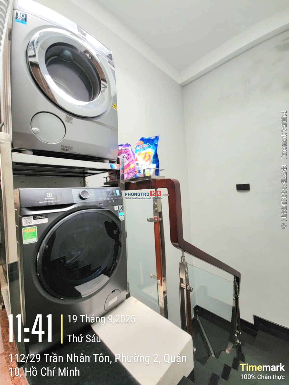 Phòng trọ gia đình cao cấp đầy đủ tiện nghi trung tâm Q10