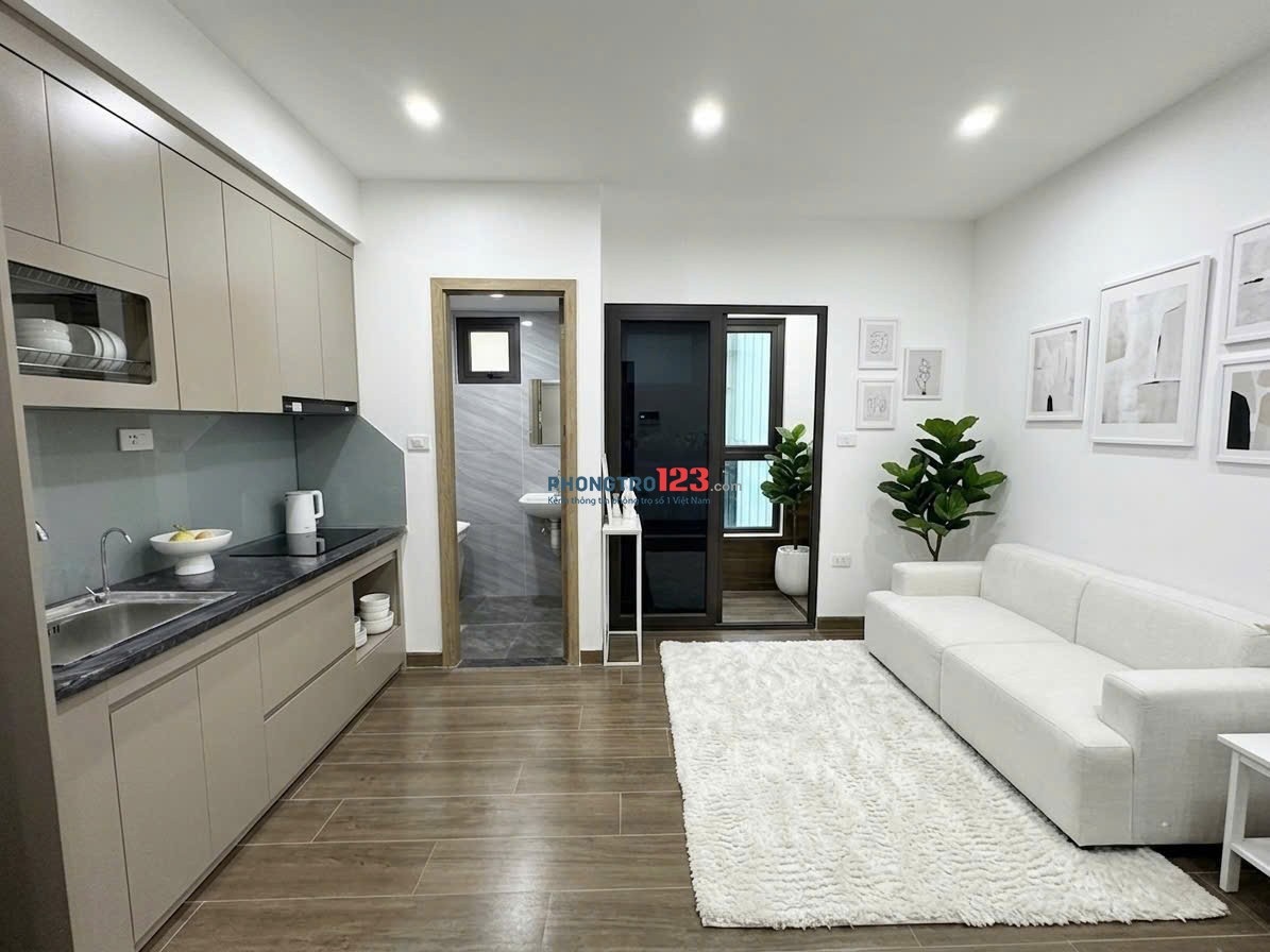 Chính chủ cho thuê phòng 2n1k và 1n1k tại cầu giấy full đồ, mới tinh, ngõ oto, ở được ngay.