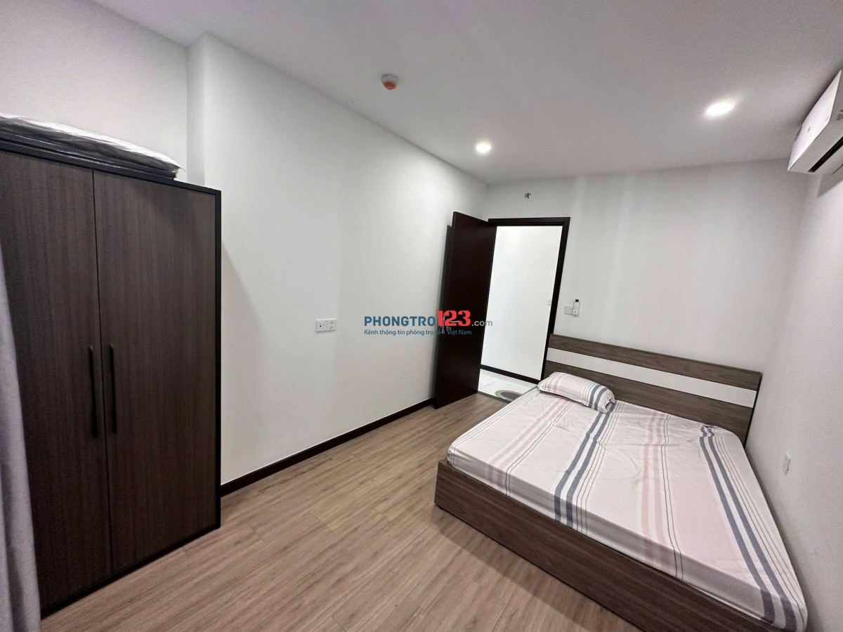 Chung cư Nguyễn Kim, Q.10 có 3PN 90m2, nội thất full giá 15.5 tr/th nhà trống sẵn ở ngay.