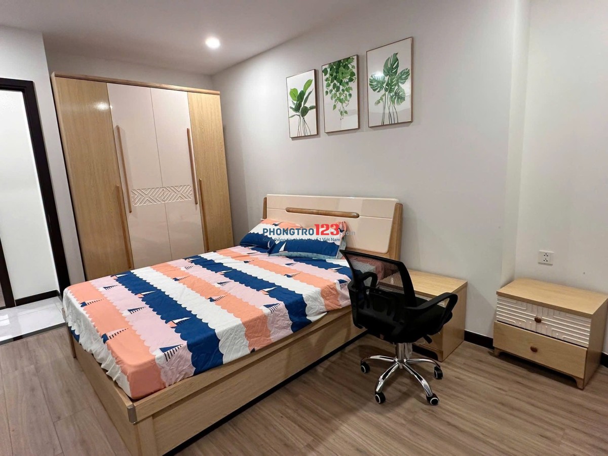Chung cư Nguyễn Kim, Q.10 có 3PN 90m2, nội thất full giá 15.5 tr/th nhà trống sẵn ở ngay.