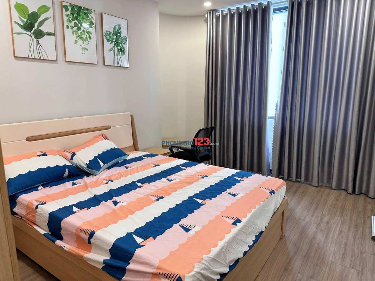 Chung cư Nguyễn Kim, Q.10 có 3PN 90m2, nội thất full giá 15.5 tr/th nhà trống sẵn ở ngay.
