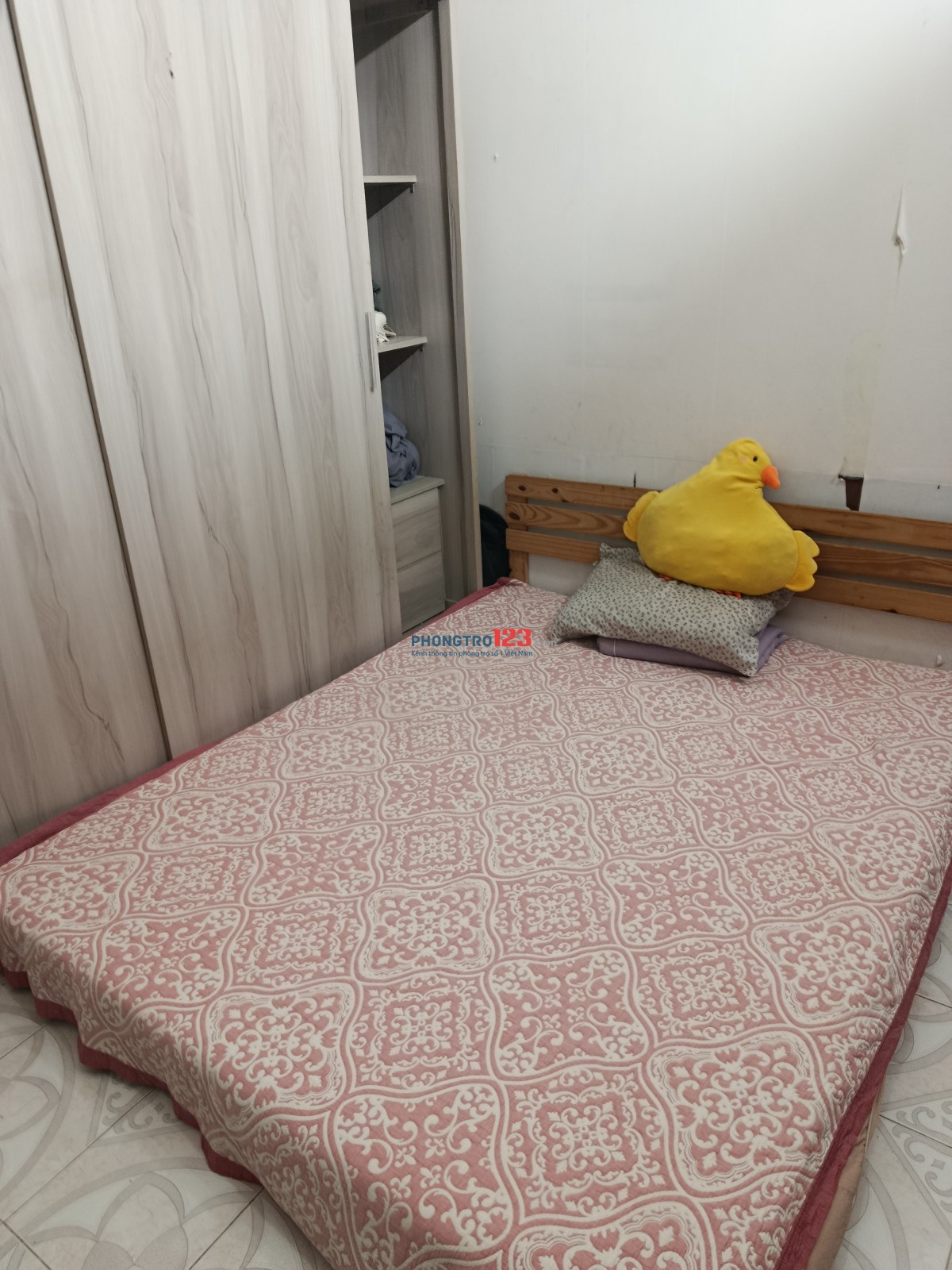 Cho thuê 1 phòng - 15m² - Đầy đủ máy lạnh, tivi, nệm, tủ