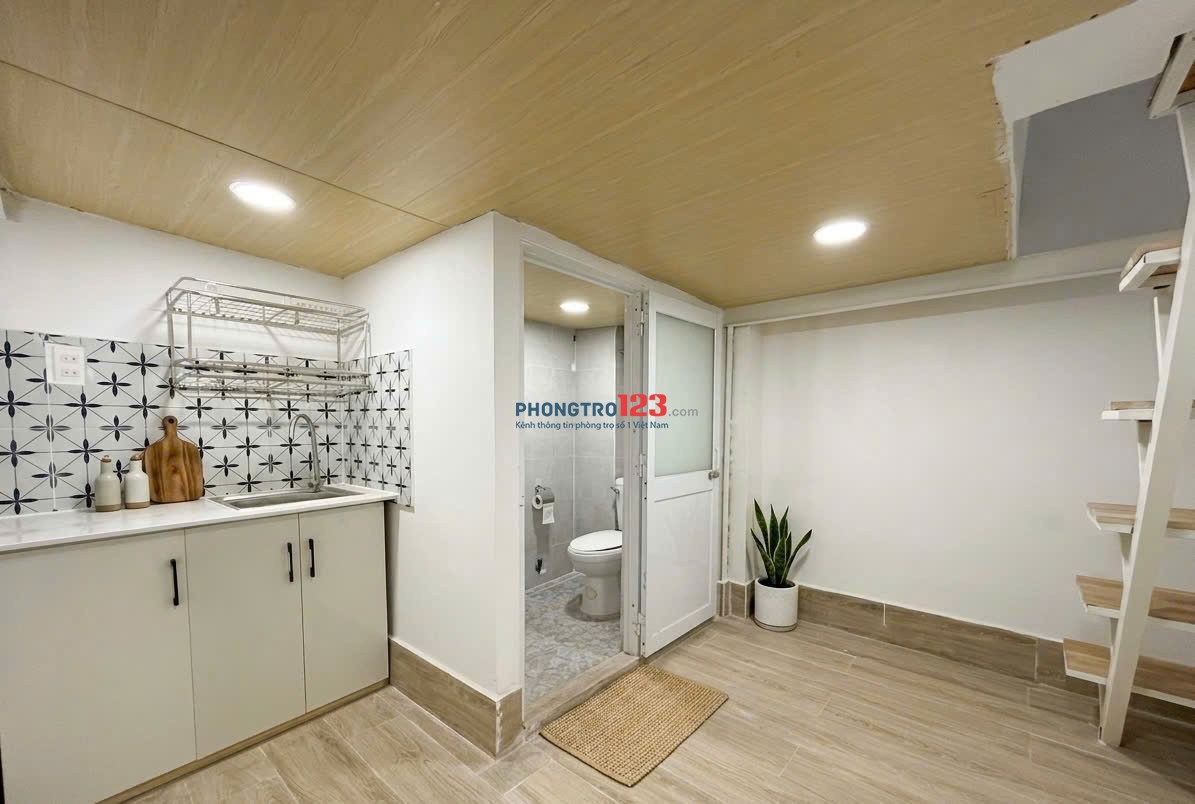 Cho thuê phòng có gác full nội thất gần đh kinh tế - đh bách khoa - đh tự nhiên - đh sài gòn