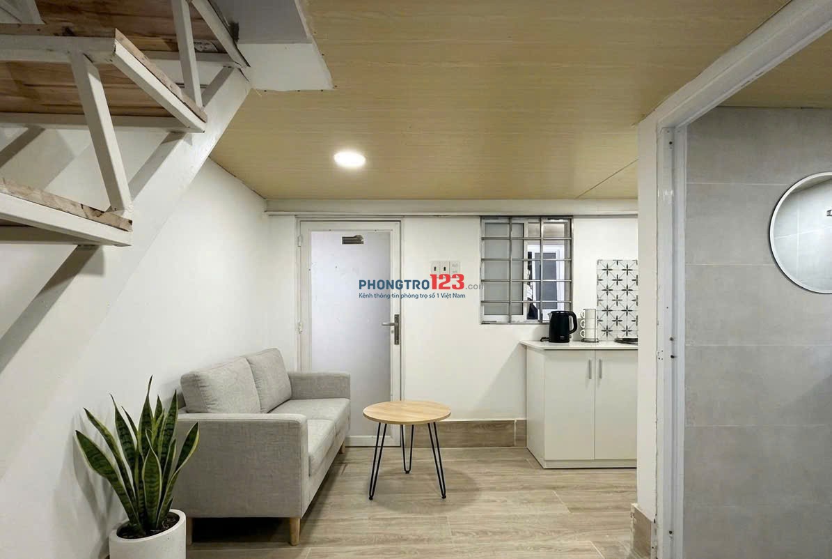 Cho thuê phòng có gác full nội thất gần đh kinh tế - đh bách khoa - đh tự nhiên - đh sài gòn