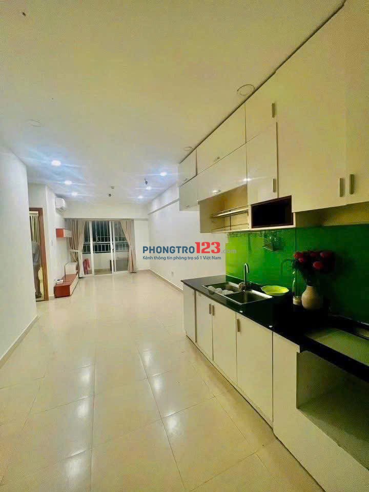 Chung cư Screc, 974A Trường Sa, Q3: 70m2, 2p ngủ, NTCB, 12tr/tháng
