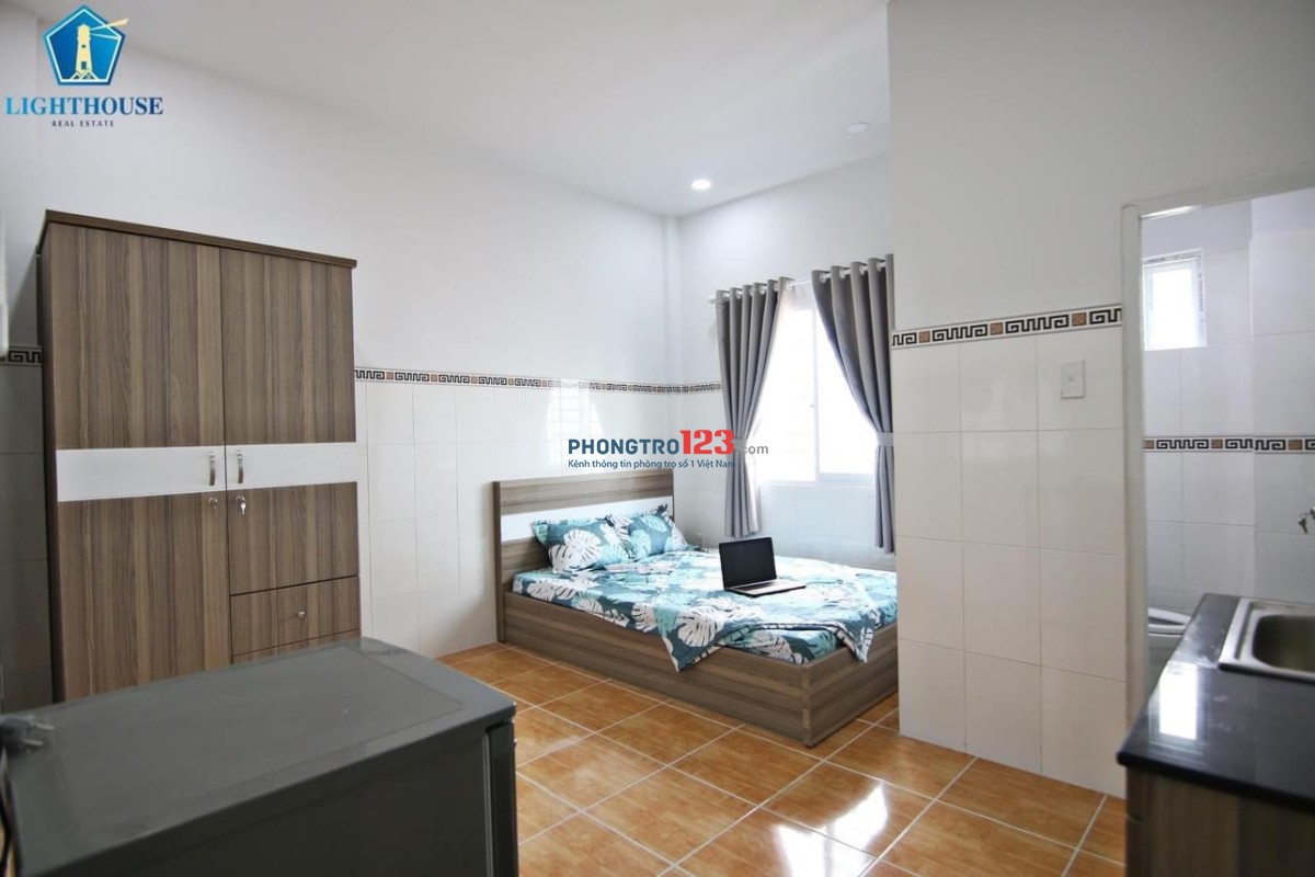 Phòng 25m2 đầy đủ nội thất Khánh Hội Q.4