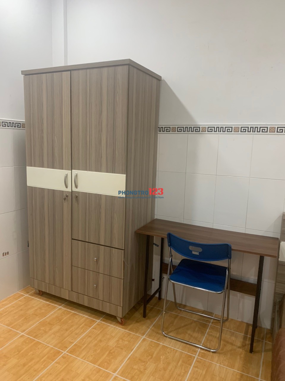 Phòng 25m2 đầy đủ nội thất Khánh Hội Q.4