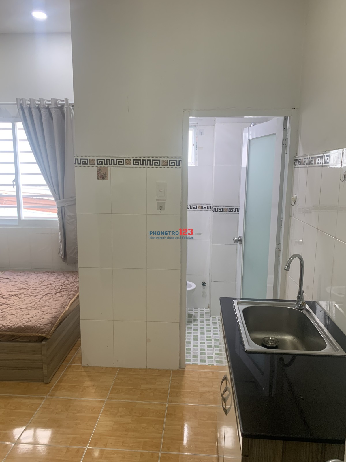Phòng 25m2 đầy đủ nội thất Khánh Hội Q.4