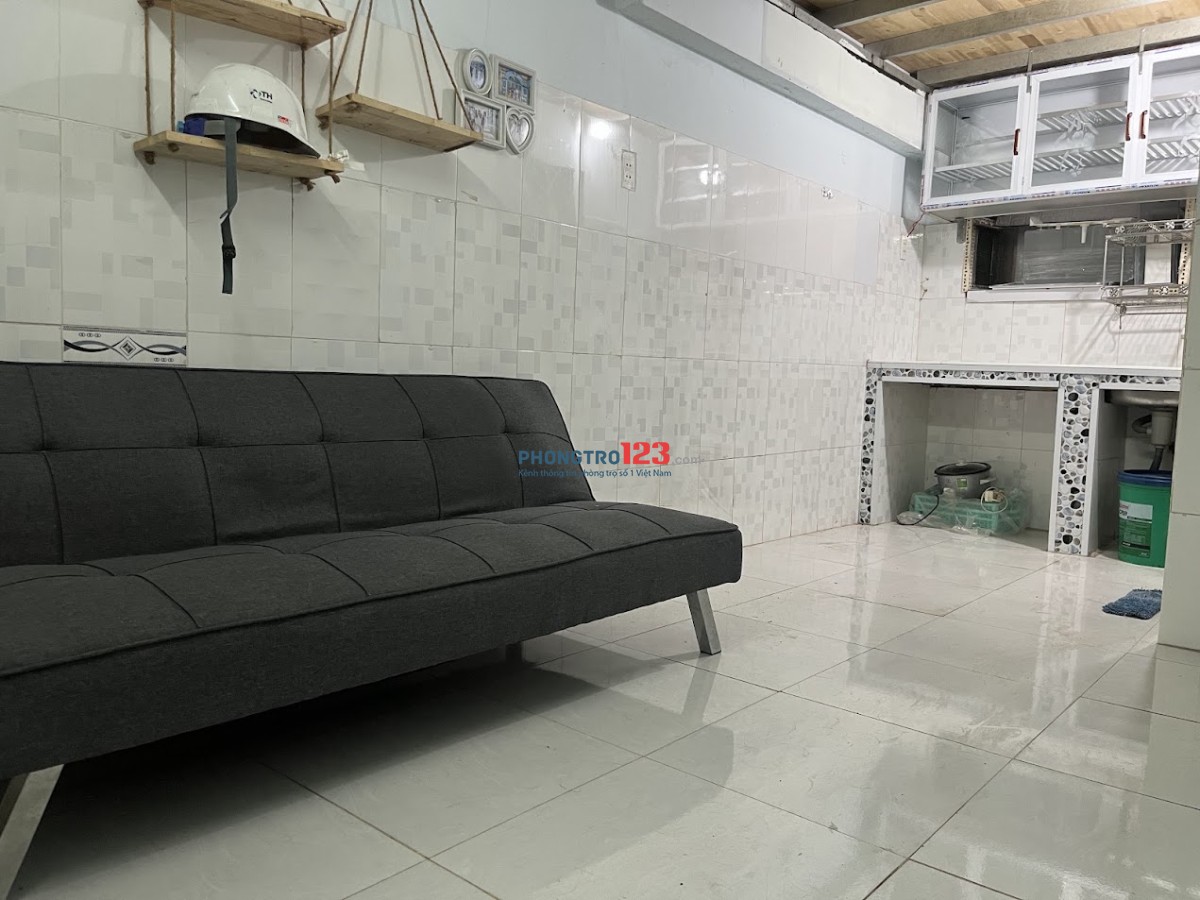 Phòng trọ 25m2 gần Aeon, Bình tân, Bến xe miền tây, siêu thoáng an toàn PCCC (còn tin-còn phòng)