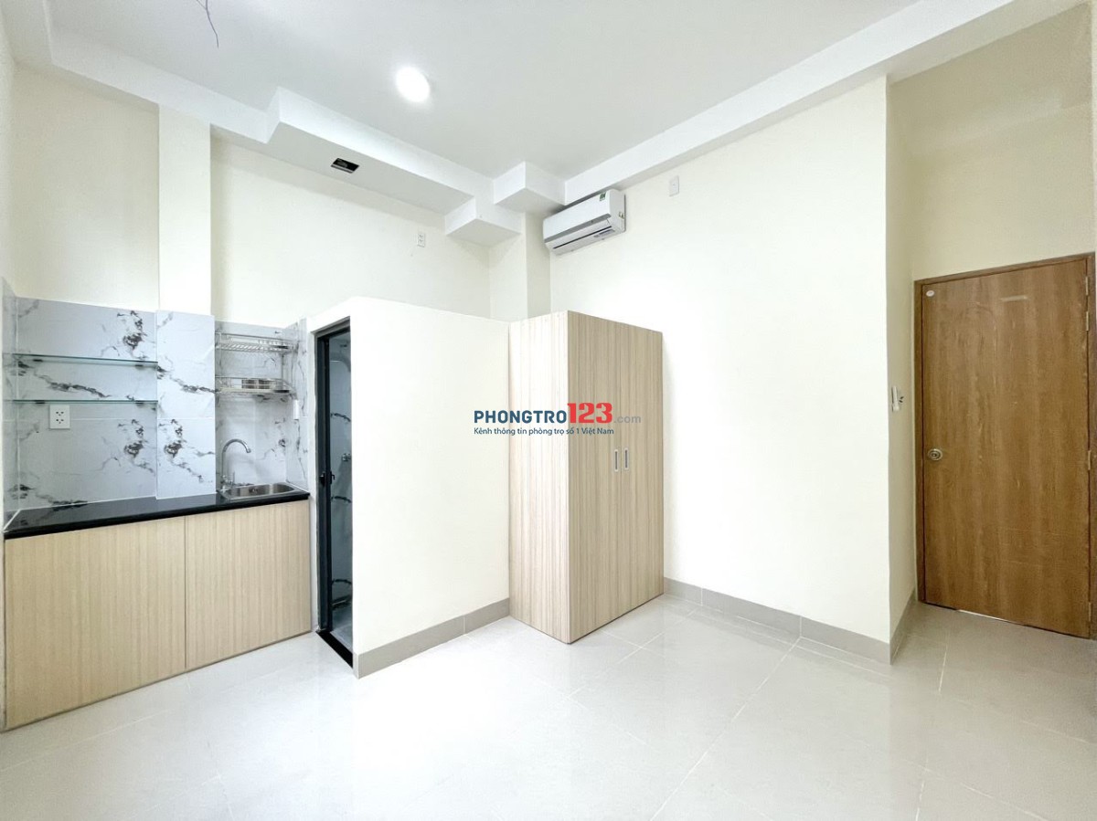 PHÒNG MỚI FULL NỘI THẤT CỬA SỔ TRỜI GIÁ SINH VIÊN NGAY BÙI ĐÌNH TÚY GẦN NGÃ TƯ HÀNG XANH CÁC ĐH LỚN