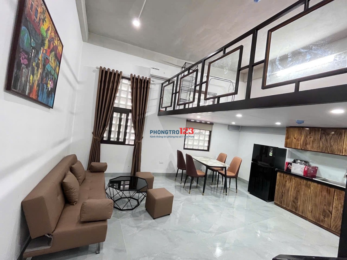 Cho thuê căn hộ chung cư mini cao cấp 30–35m², full nội thất, có gác xép – Lạc Long Quân, Tây