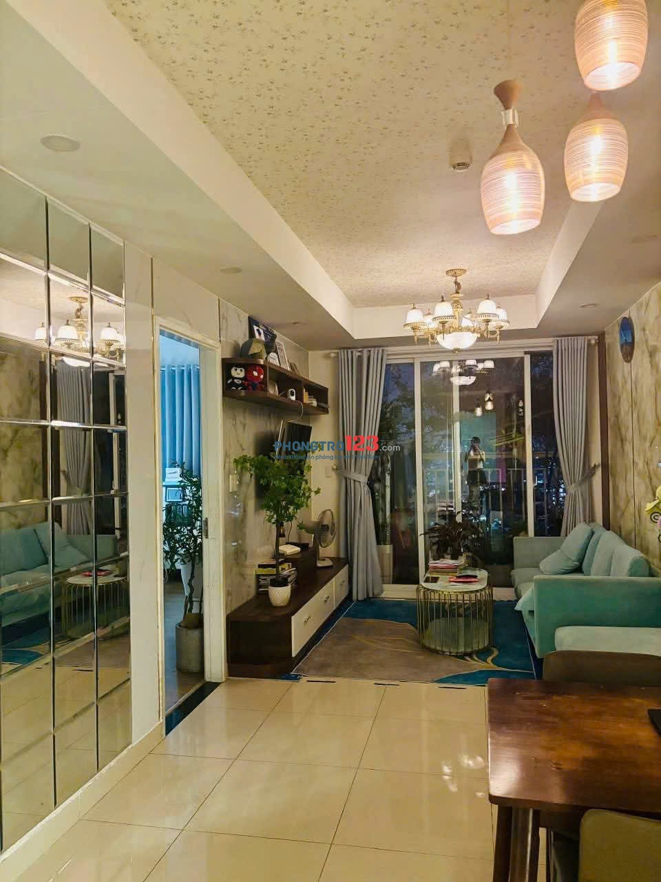 Chung cư I-Home, Phạm Văn Chiêu, GV: 2p ngủ, 75m2, nhà mới, 8tr/th