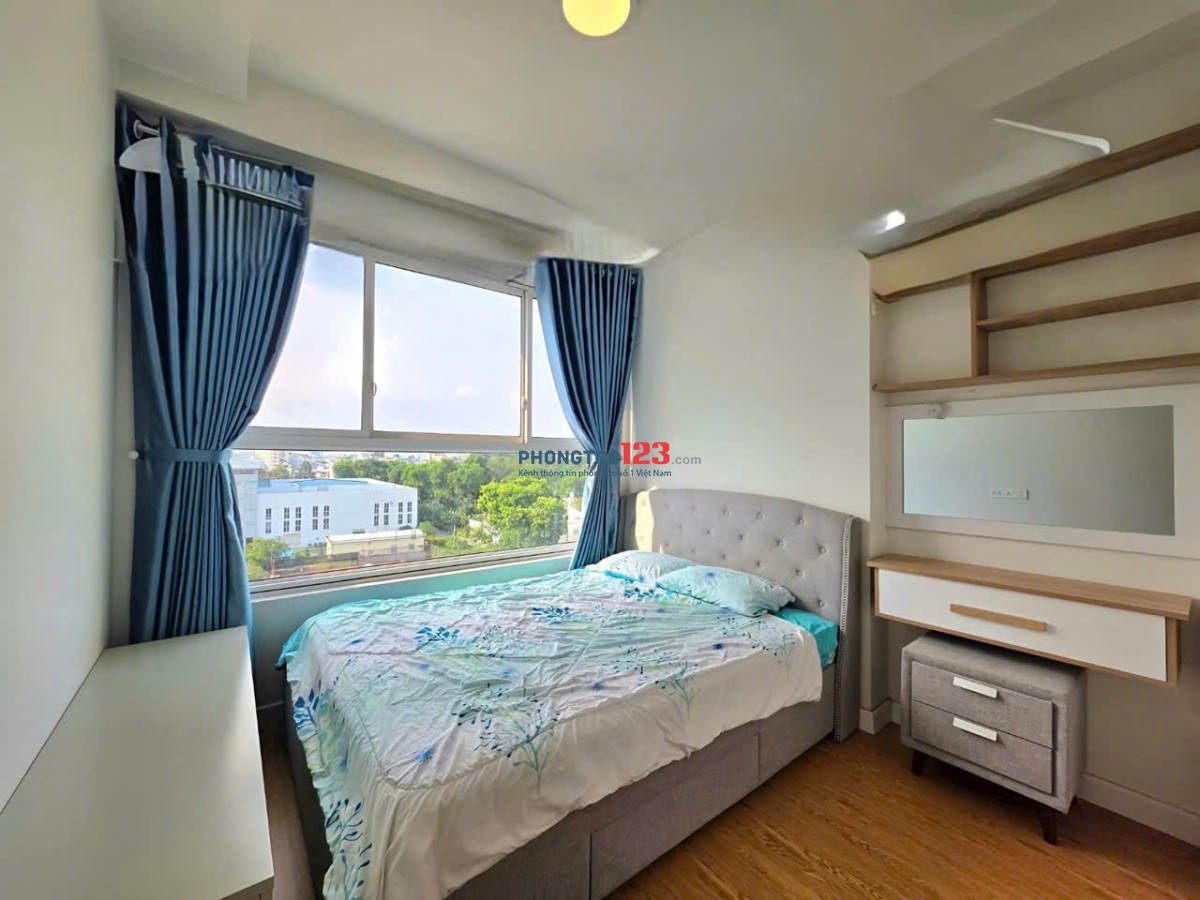Cho thuê căn hộ Melody Đường Âu cơ Tân Phú 75m2, 2PN, full nội thất giá 13,5tr/th