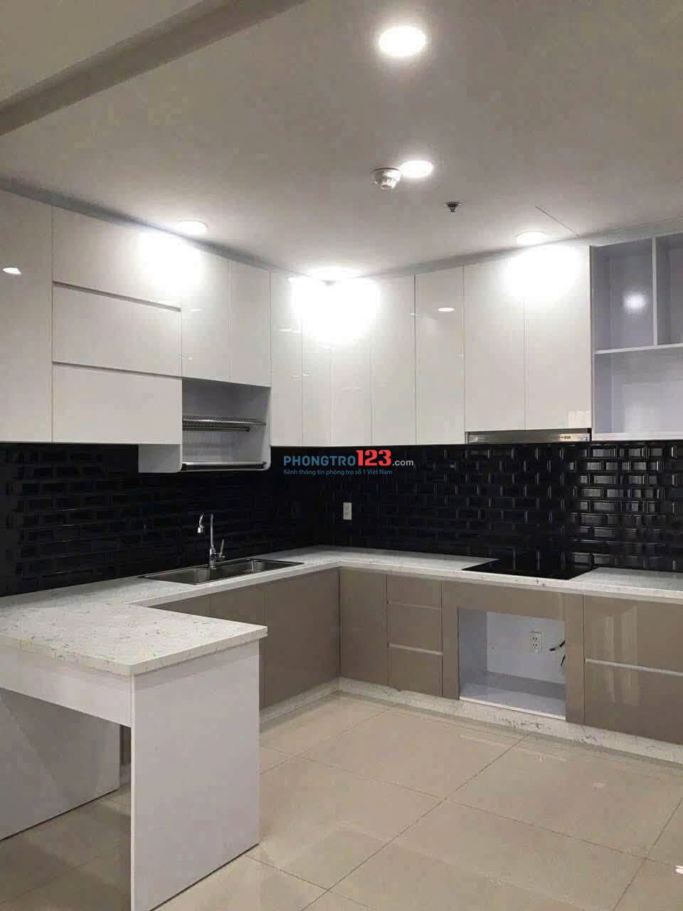 Cho thuê chung cư Carillon3 Đường Hoàng Hoa Thám, 73m2, 2PN, full nt, giá 12 tr/th.