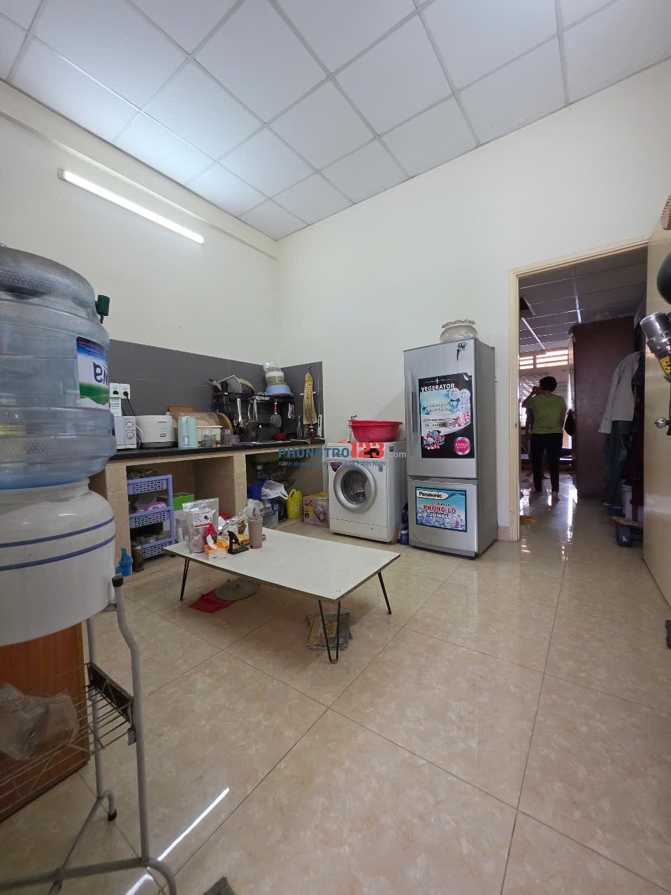CHO THUÊ CĂN HỘ 2 PHÒNG NGỦ + 1 PHÒNG BẾP 100M2 - 2 BAN CÔNG - NƠ TRANG LONG GẦN CHỢ NGUYỄN XÍ