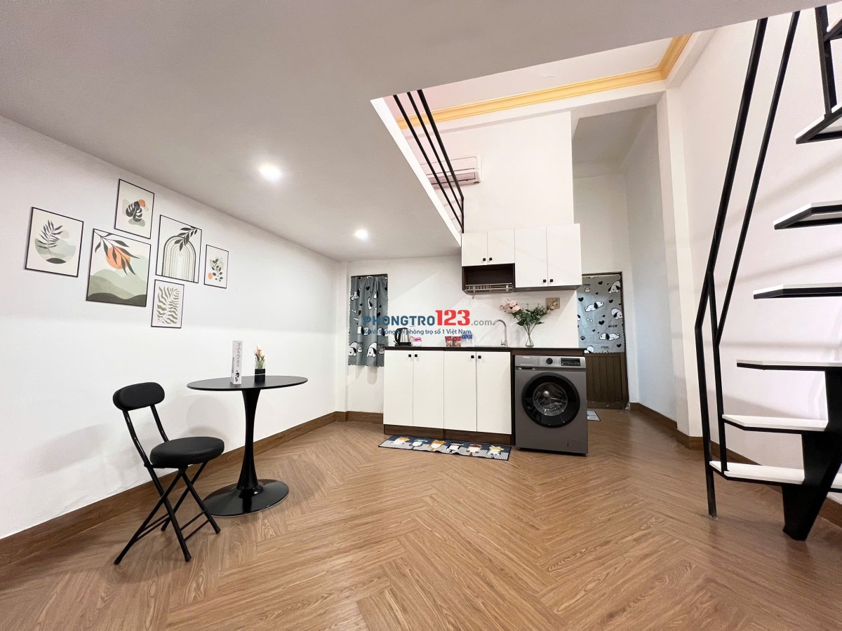 Cho thuê phòng có gác full nội thất gần ĐH kinh tế - đh hoa sen - đh bách khoa - đh sài gòn
