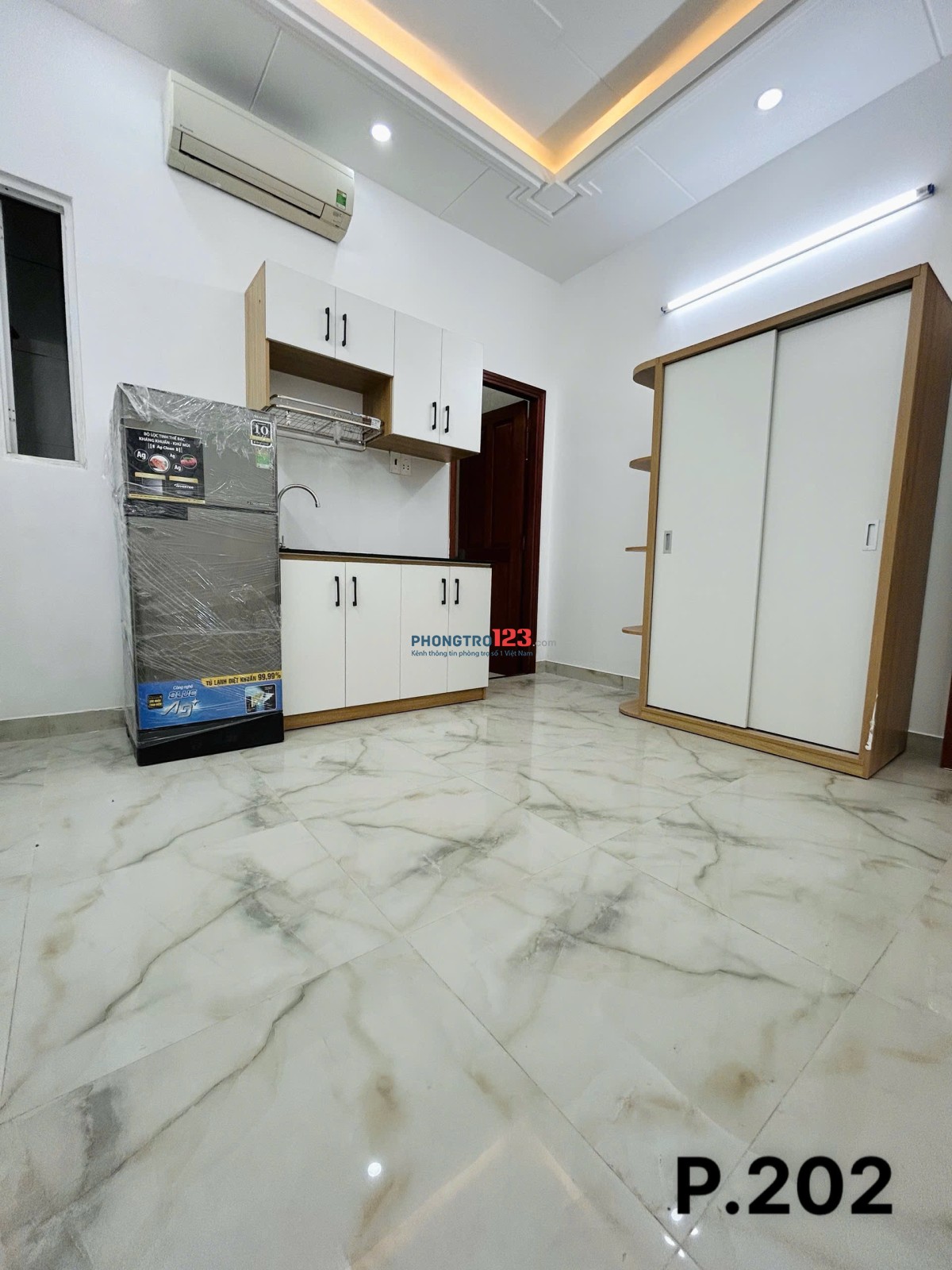 Cho thuê phòng full nội thất, hẻm xe hơi, không chung chủ, phòng đang sẵn có thê vào ở liền