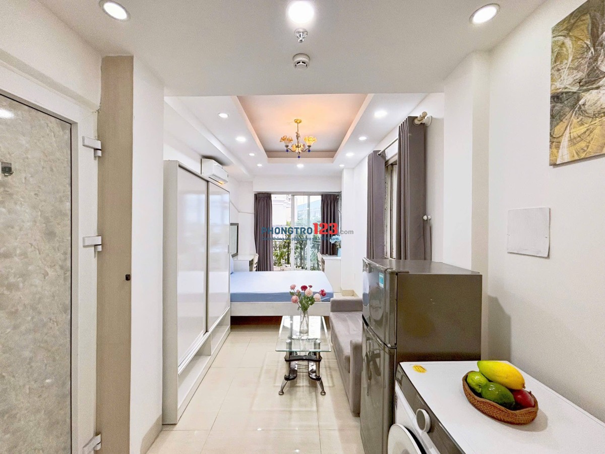 CĂN HỘ STUDIO BANCON CỬA SỔ FULL NỘI THẤT TẠI LÊ VĂN SỸ GẦN CO.OPMART NHIÊU LỘC, ĐH UEH - RMIT