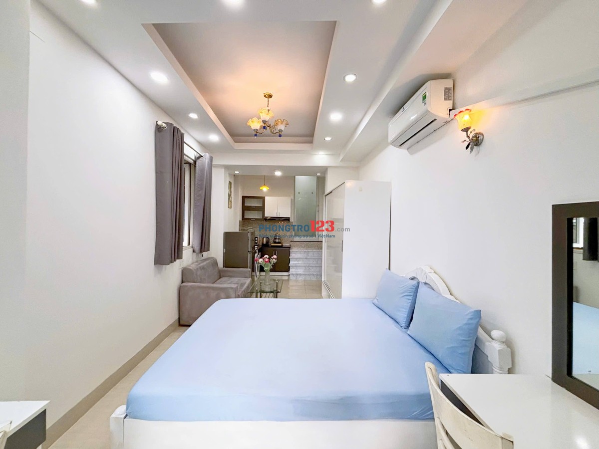 CĂN HỘ STUDIO BANCON CỬA SỔ FULL NỘI THẤT TẠI LÊ VĂN SỸ GẦN CO.OPMART NHIÊU LỘC, ĐH UEH - RMIT