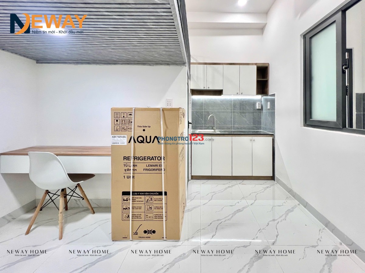 DUPLEX FULL NỘI THẤT SẠCH ĐẸP MỚI 100%