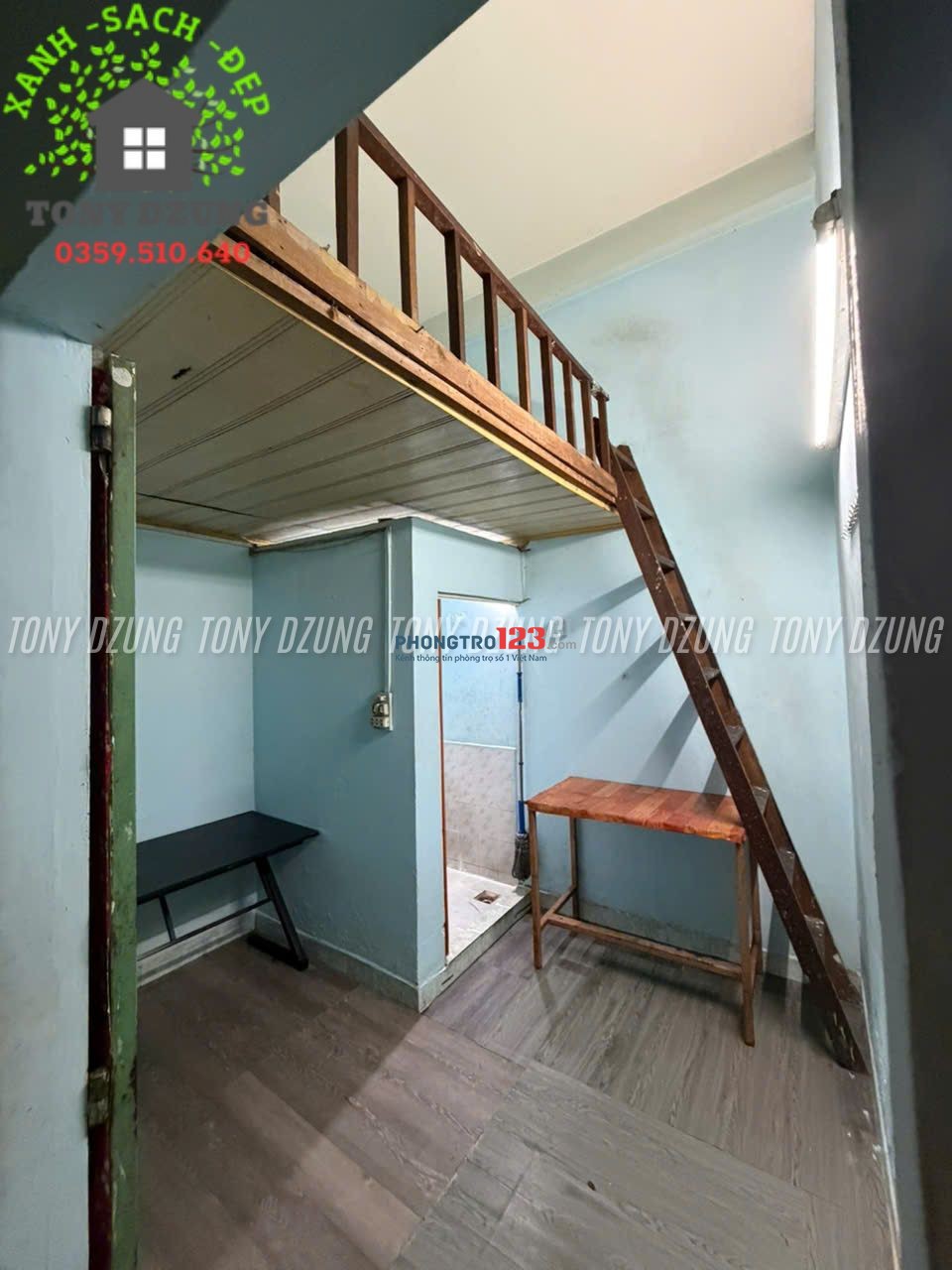 PHÒNG TRỌ CÓ GÁC - GIỜ GIẤC TỰ DO - TRUNG TÂM GÒ VẤP