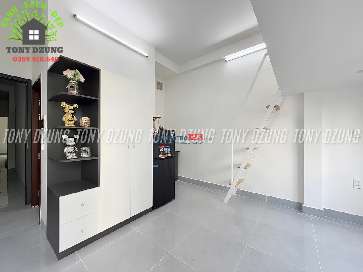 SIÊU PHẨM CÓ GÁC & STUDIO FULL NỘI THẤT - TT BÌNH THẠNH - SIÊU GẦN ĐH VĂN LANG CS3