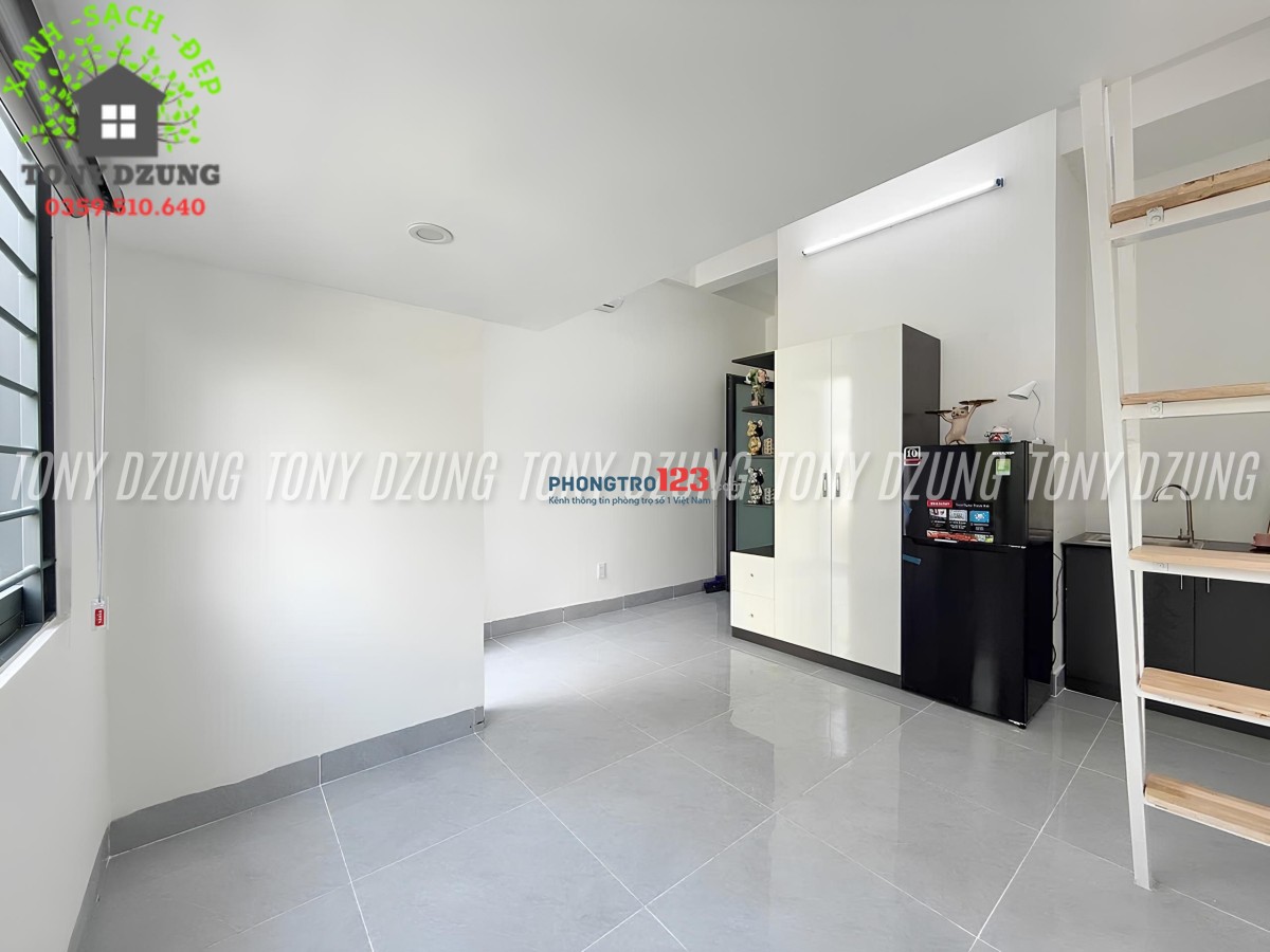 SIÊU PHẨM CÓ GÁC & STUDIO FULL NỘI THẤT - TT BÌNH THẠNH - SIÊU GẦN ĐH VĂN LANG CS3