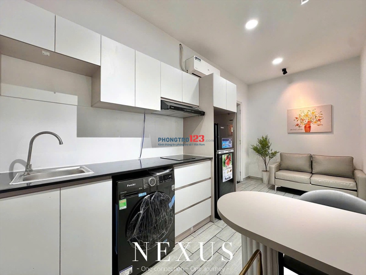 Cho thuê căn hộ 1 phòng ngủ full nội thất luxury – Khu City Phan Văn Trị, Gò Vấp