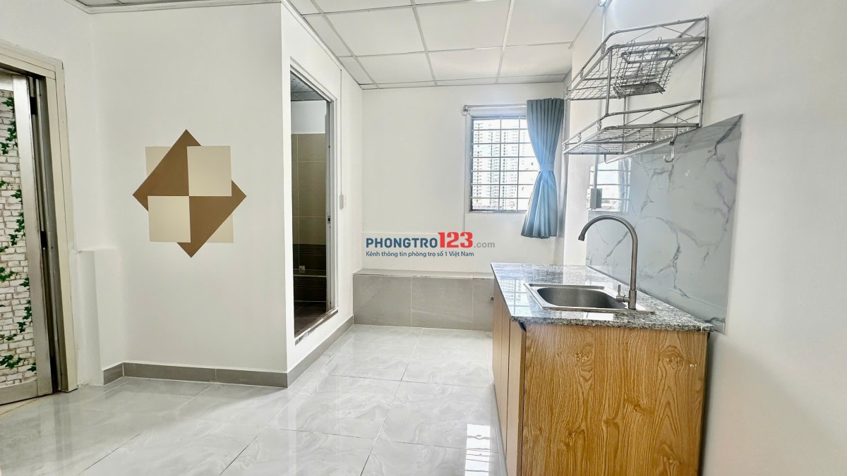 CHDV 40M2 1PN,PK đủ NT, 224/20 Lý Thường Kiệt Q.10 (Gần ĐH Bách Khoa)