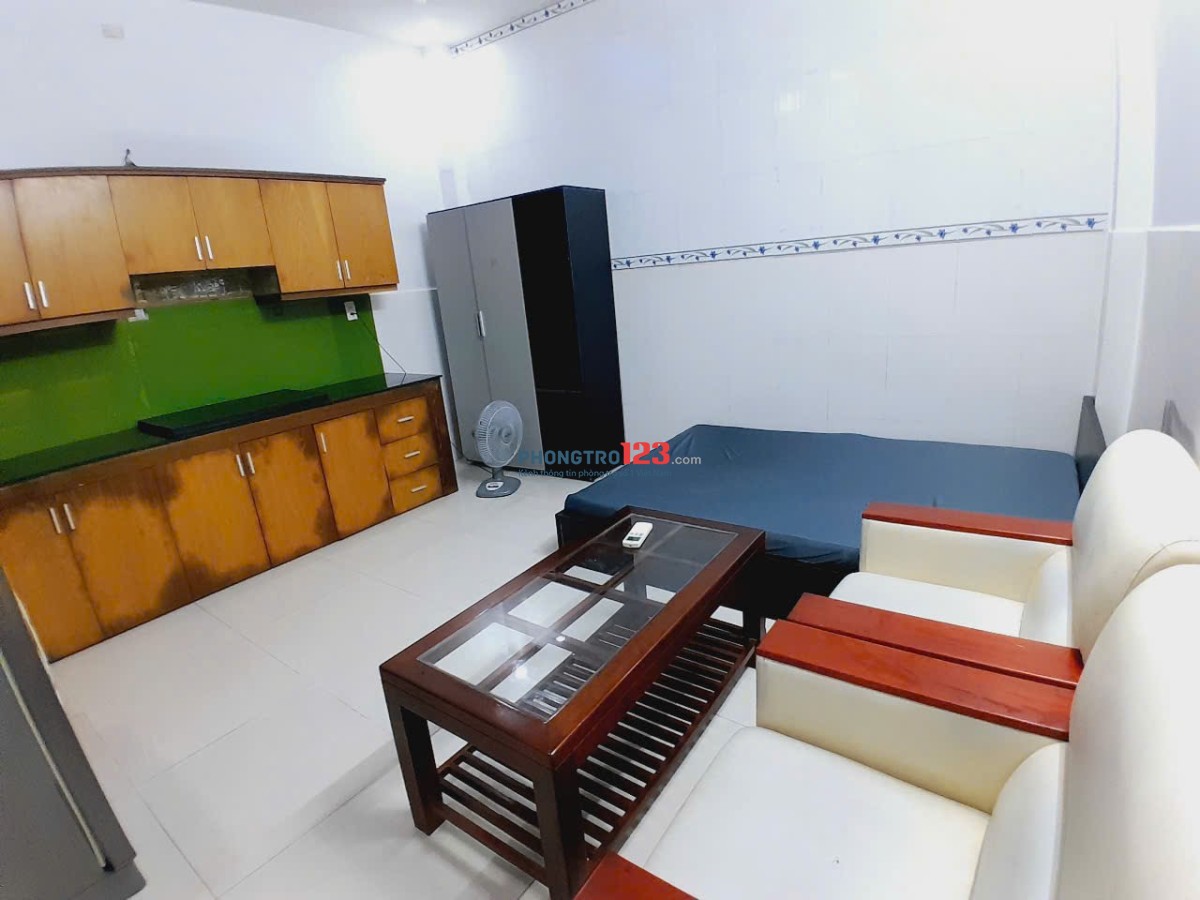 Cho thuê phòng Studio - Full Nội Thất - Gần Phan Đăng Lưu, Chợ Bà Chiểu