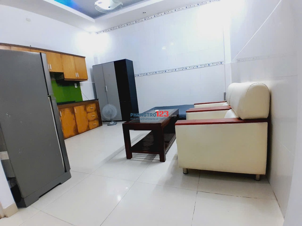 Cho thuê phòng Studio - Full Nội Thất - Gần Phan Đăng Lưu, Chợ Bà Chiểu