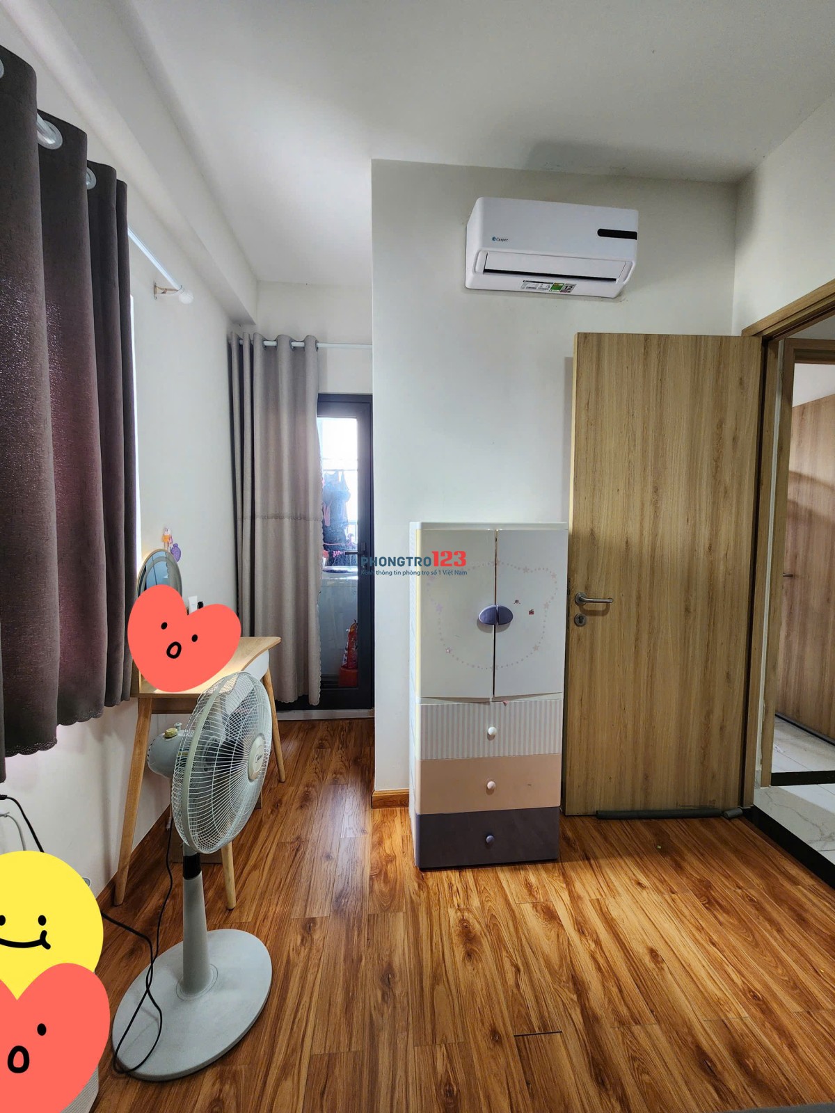 Cho thuê căn hộ Fresca Riverside_Tam Bình 55m² 2PN (căn góc)