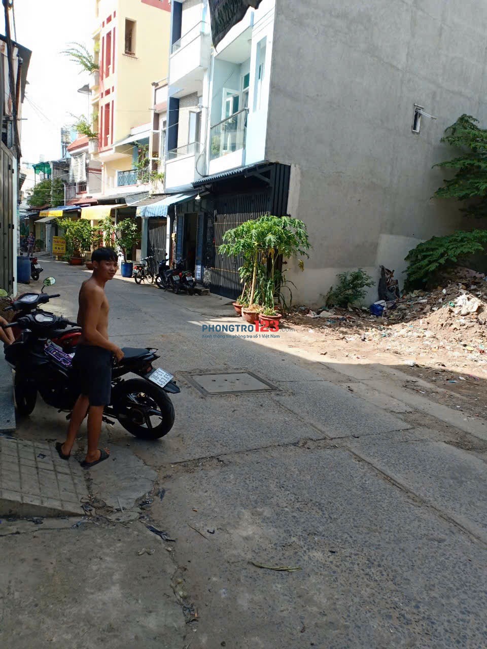 Cho thuê mặt bằng 35m2 đường số 12 - P Bình Hưng Hoà - Q Bình Tân