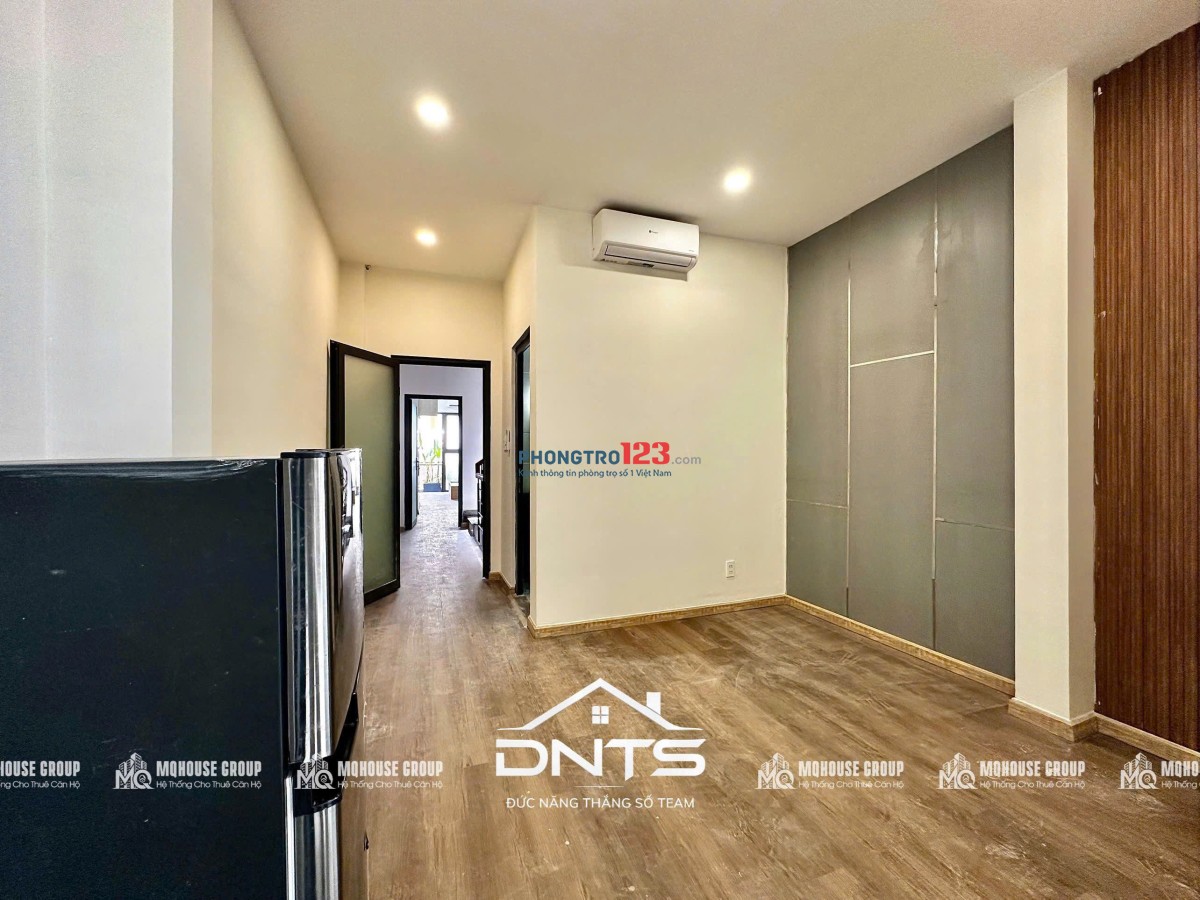 Khai trương căn hộ 1pn 40m2 sân vườn, máy giặt riêng gần công viên Lê Văn Tám, đh Nhân Văn, ISB, UEF