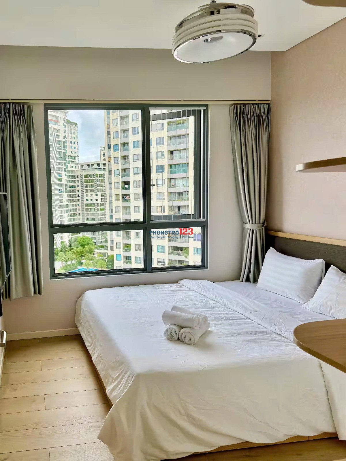Cho thuê chung cư cao cấp Orchard Garden - Hồng Hà, Đức Nhuận, Full nội thất giá 12tr5/ tháng