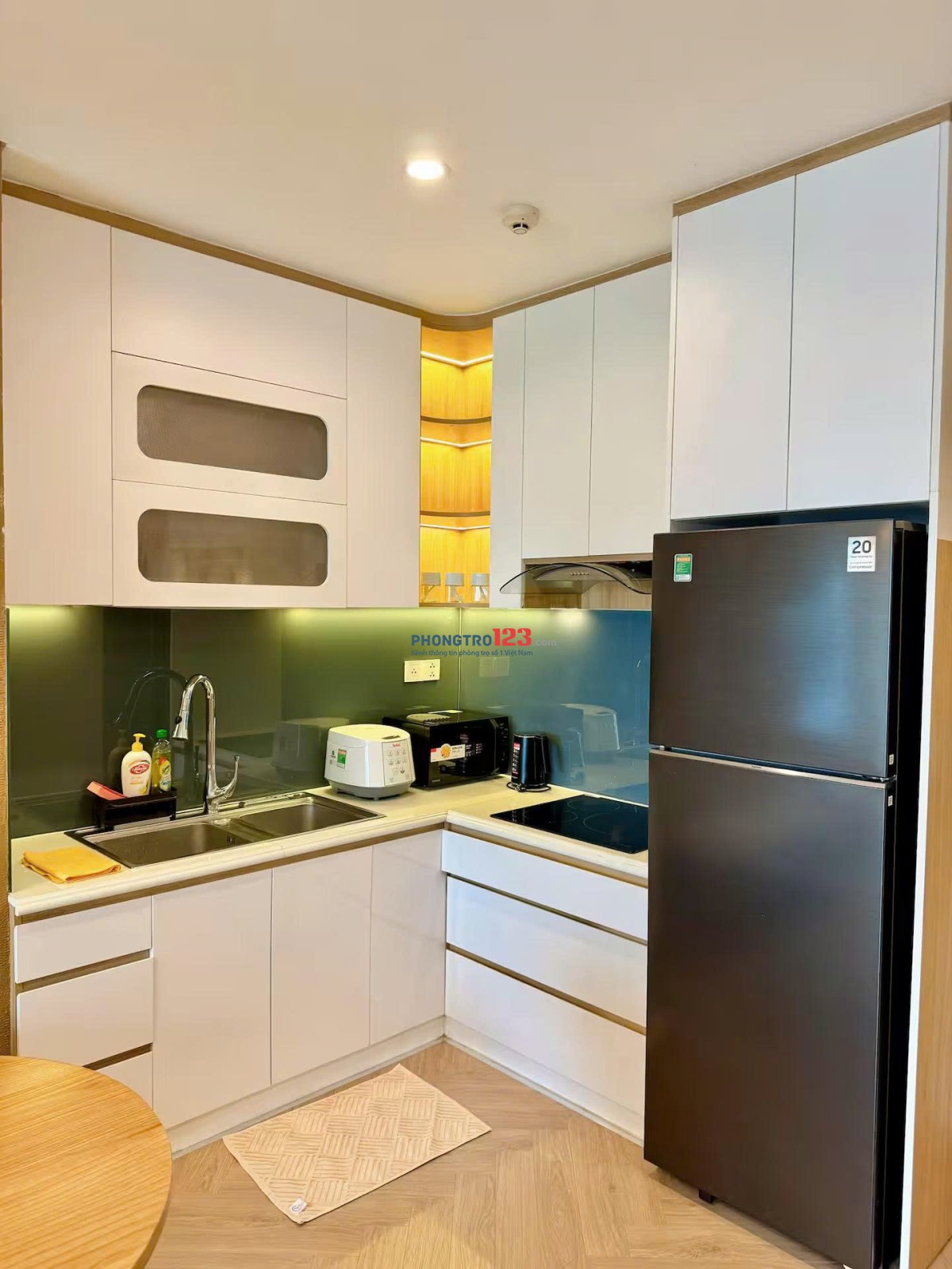 Cho thuê chung cư cao cấp Orchard Garden - Hồng Hà, Đức Nhuận, Full nội thất giá 12tr5/ tháng