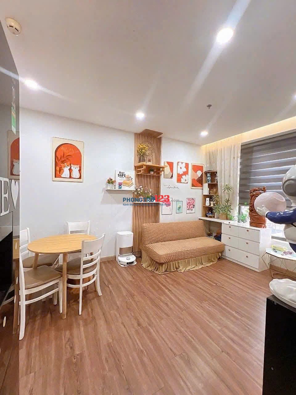 Chung cư Topaz Home, Phan VĂn Hớn, Q12: 60m2, 2p ngủ, 7triệu, NTCB
