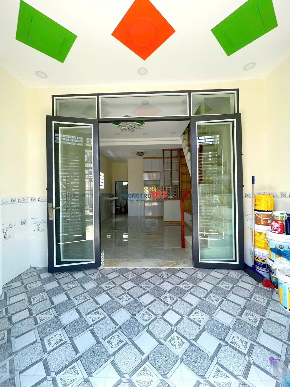 Cho thuê nhà đường Nguyễn Sỹ Sách, Tân Sơn, 120m2- 1 trệt 1 lầu 2PN giá 17tr/tháng