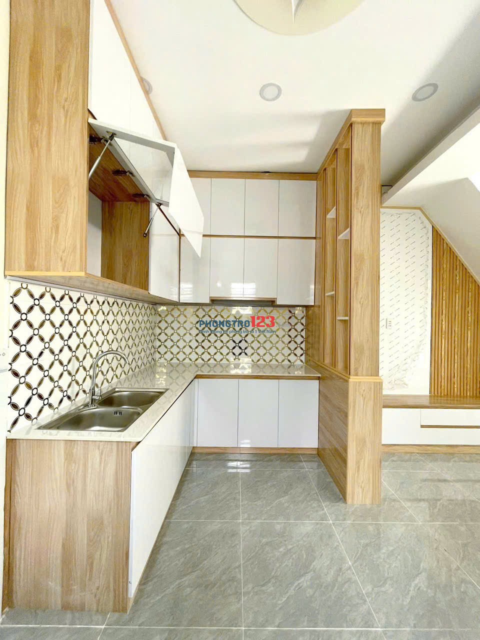 Cho thuê nhà đường Nguyễn Sỹ Sách, Tân Sơn, 120m2- 1 trệt 1 lầu 2PN giá 17tr/tháng