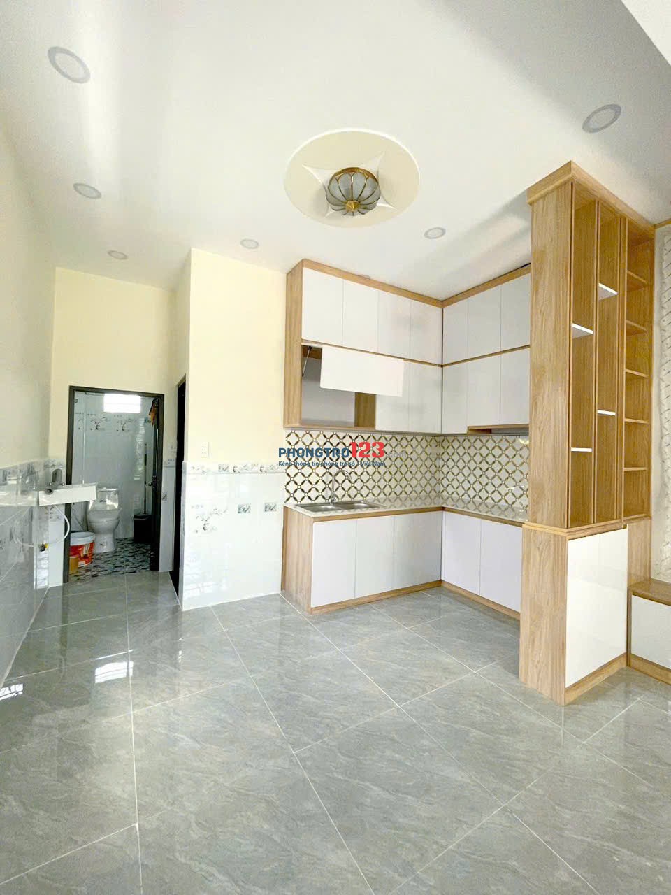 Cho thuê nhà đường Nguyễn Sỹ Sách, Tân Sơn, 120m2- 1 trệt 1 lầu 2PN giá 17tr/tháng