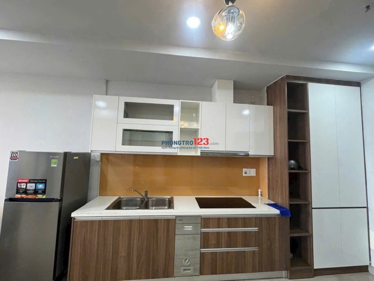 Căn 2p ngủ rộng 76m2, C/c Harmona,Trương Công Định giá 12,5tr/tháng