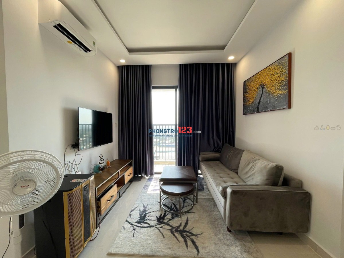 Chung cư Bảy Hiền 2PN Full nội thất cho thuê 12 tr/th 75m2 nhà mới, có ban công.