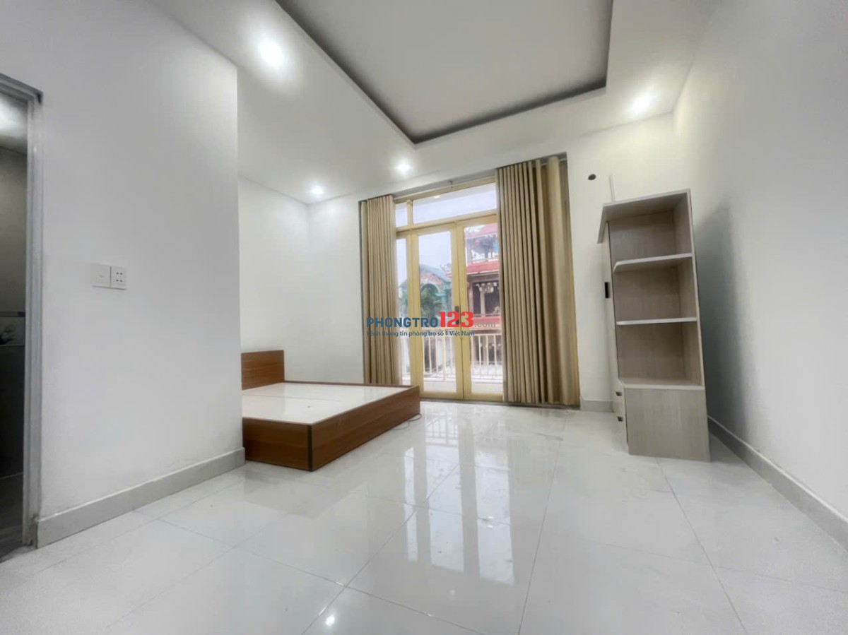  PHÒNG MỚI TINH 30M2 - FULL NỘI THẤT - BAN CÔNG THOÁNG MÁT QUẬN 7 (Cho nuôi thú cưng )