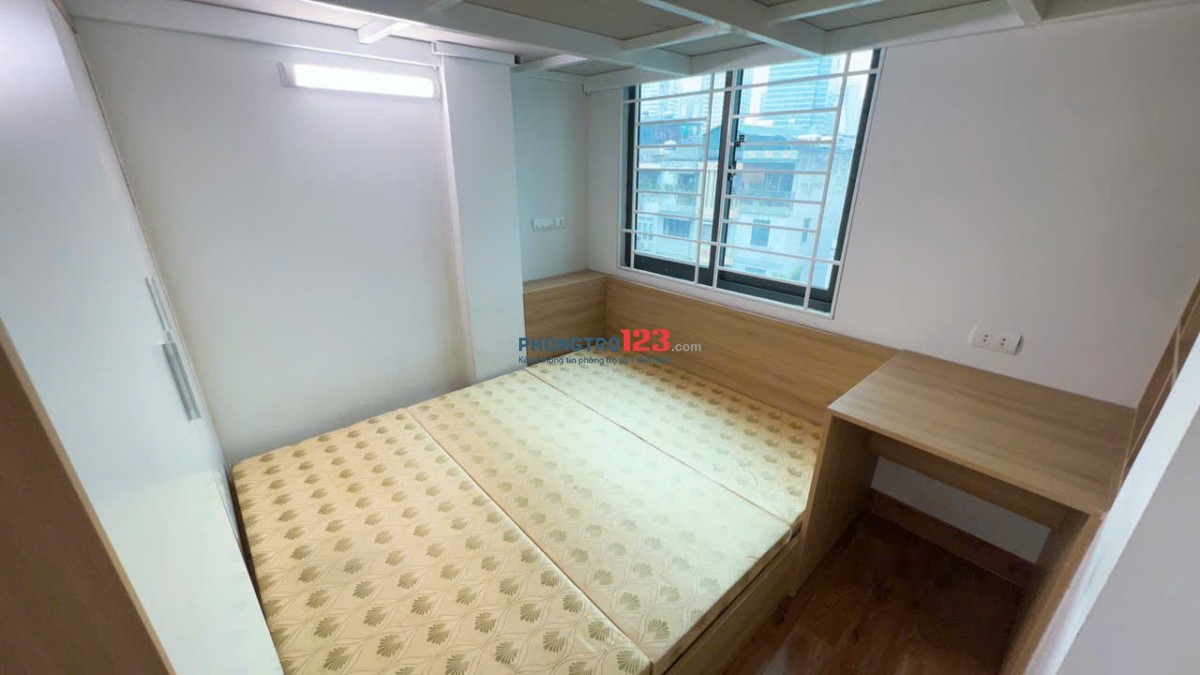 Cho thuê CCMN Full đồ, 2 cửa sổ, 2 ngủ ngõ 21 Lê Văn Lương gần CenterPoint Hoàng Đạo Thúy